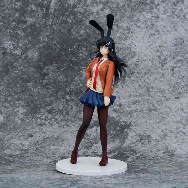 24cm sakurajima mai estatueta seishun buta yarou wa coelho menina senpai no yume wo minai sonha com a figura da de
24cm sakurajima mai estatueta seishun buta yarou wa coelho menina senpai no yume wo minai sonha com a figura da de