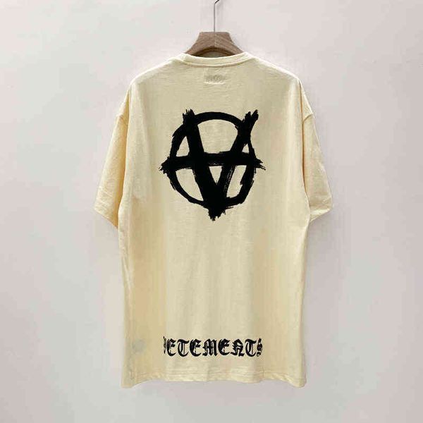 high street vtm events witteman loose casual hip hop letter stitching short sleeve t-shirt, White;black
high street vtm events witteman loose casual hip hop letter stitching short sleeve t-shirt, White;black