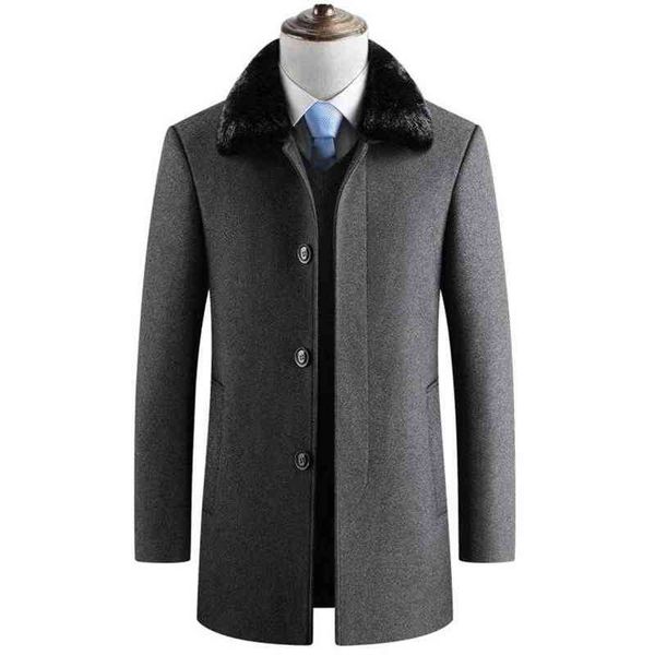 men's wool & blends mens woolen coat fleece thick jackets winter jacket men warm coats business clothing windbreaker with det259j t2208, Black
men's wool & blends mens woolen coat fleece thick jackets winter jacket men warm coats business clothing windbreaker with det259j t2208, Black