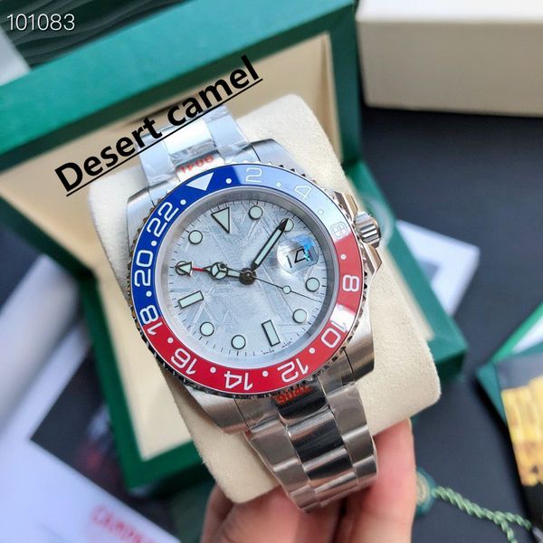 men's watches gmt ceramic bezel waterproof watch manufacturing 2813 movement 41mm sapphire selling automatic mechanical luminous watch, Slivery;brown
men's watches gmt ceramic bezel waterproof watch manufacturing 2813 movement 41mm sapphire selling automatic mechanical luminous watch, Slivery;brown