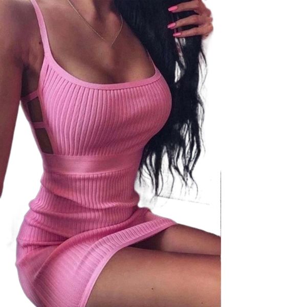women sleeveless ribbed hollow out backless club mini bodycon sling dress evening party office lady casual short skirts 73iw#, Black
women sleeveless ribbed hollow out backless club mini bodycon sling dress evening party office lady casual short skirts 73iw#, Black