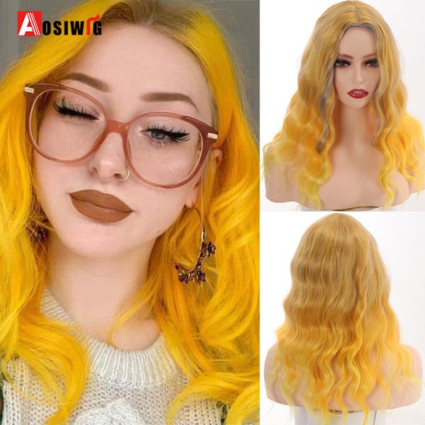 costume accessories aosi lolita long wig wavy natural hair ombre grey yellow synthetic cosplay halloween wigs for black white women middle p, Silver
costume accessories aosi lolita long wig wavy natural hair ombre grey yellow synthetic cosplay halloween wigs for black white women middle p, Silver