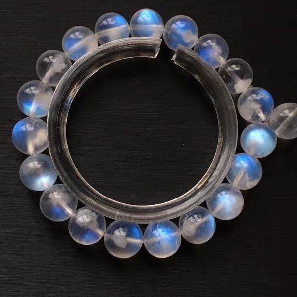 natural blue light moonstone clear round beads bracelet bangles 10mm stretch women fashion stone genuine aaaaa, Silver
natural blue light moonstone clear round beads bracelet bangles 10mm stretch women fashion stone genuine aaaaa, Silver