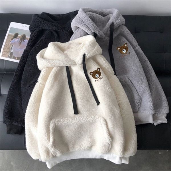 sweatshirts hoodies women autumn winter plush warm fluffy double hoodies pullover loose soft thick hoodie for teens 220804, Black
sweatshirts hoodies women autumn winter plush warm fluffy double hoodies pullover loose soft thick hoodie for teens 220804, Black