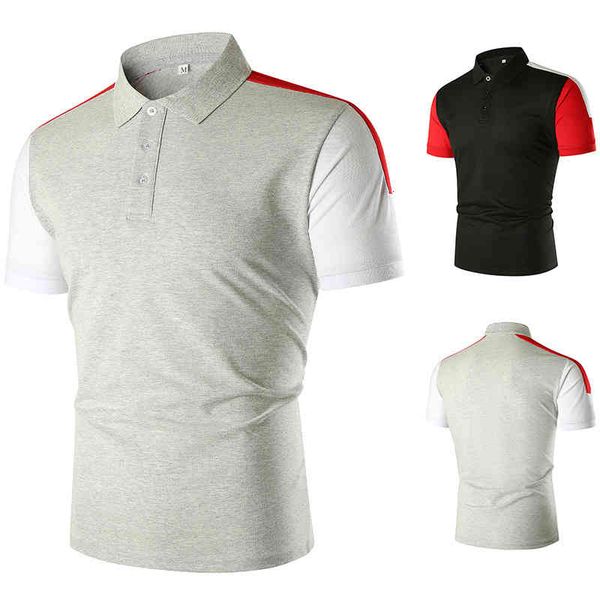 men's polos summer men's lapel short sleeve t-shirt stitched contrast polo bk56, White;black
men's polos summer men's lapel short sleeve t-shirt stitched contrast polo bk56, White;black