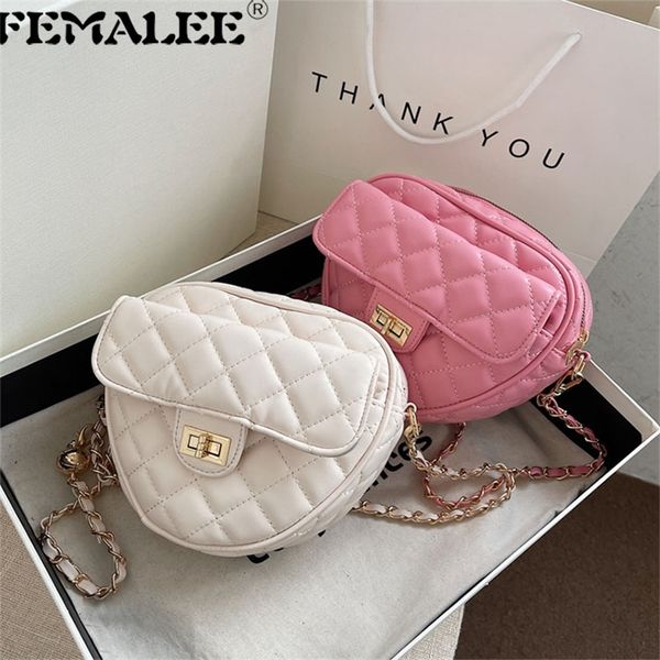 heart shaped designer chains luxury women hand bags diamond lattice fashion branded messenger purses pu purses and handbags 220523
heart shaped designer chains luxury women hand bags diamond lattice fashion branded messenger purses pu purses and handbags 220523