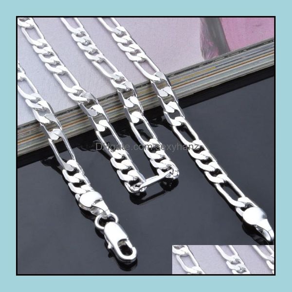 chains necklaces pendants jewelry sier necklace fashion charm 4mm link chain for men 16 - 24 inch wholesale drop delivery 2021 mjdce, Silver
chains necklaces pendants jewelry sier necklace fashion charm 4mm link chain for men 16 - 24 inch wholesale drop delivery 2021 mjdce, Silver