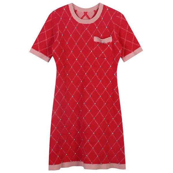 casual dresses french a-line skirt spring round neck short sleeve small light luxury diamond inlaid fragrance slim knit dress yg3w, Black;gray
casual dresses french a-line skirt spring round neck short sleeve small light luxury diamond inlaid fragrance slim knit dress yg3w, Black;gray