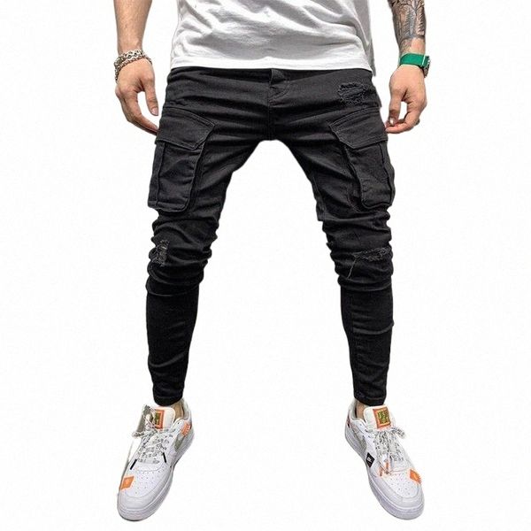 jeans pants men retro denim pencil cargo skinny ripped knee hole slim fit hip hop trousers men's y85v#, Blue
jeans pants men retro denim pencil cargo skinny ripped knee hole slim fit hip hop trousers men's y85v#, Blue