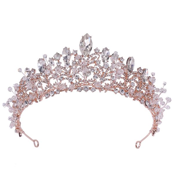 headpieces sliver gold wedding crown bridal bridesmaid crystal tiara headband16x5 cm, Silver
headpieces sliver gold wedding crown bridal bridesmaid crystal tiara headband16x5 cm, Silver