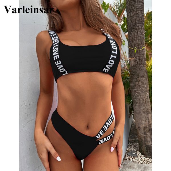 letter printed brazilian bikini women swimwear female swimsuit two-pieces bikini set lace up bather bathing suit v2983b, White;black
letter printed brazilian bikini women swimwear female swimsuit two-pieces bikini set lace up bather bathing suit v2983b, White;black