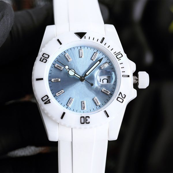 watch mens watch 3135 movement automatic mechanical watches rubber strap montre de luxe wristwatch waterproof 40mm ceramic bezal, Slivery;brown
watch mens watch 3135 movement automatic mechanical watches rubber strap montre de luxe wristwatch waterproof 40mm ceramic bezal, Slivery;brown