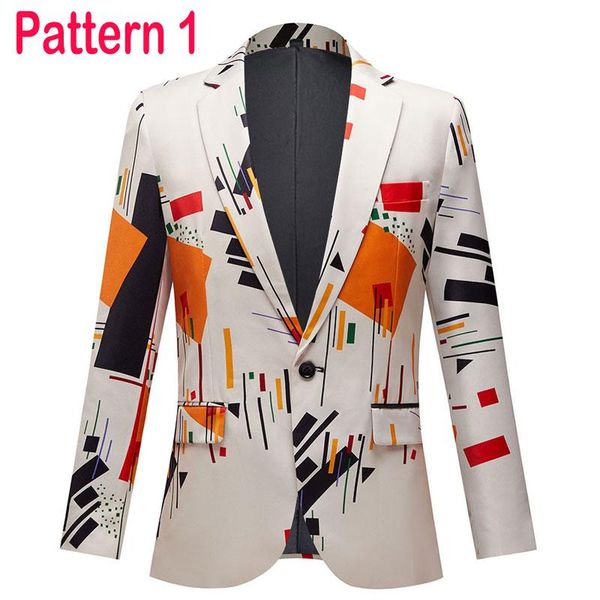 men's suits & blazers black white geometric print suit men 2022 brand one button notched lapel jacket blazer wedding party tuxedo 3xlme, White;black
men's suits & blazers black white geometric print suit men 2022 brand one button notched lapel jacket blazer wedding party tuxedo 3xlme, White;black