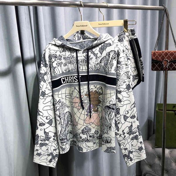 women's knits & tees knitted suit female map letter hooded sweater loose pullover cashmere + fashionable shorts long legs vqrv, White
women's knits & tees knitted suit female map letter hooded sweater loose pullover cashmere + fashionable shorts long legs vqrv, White