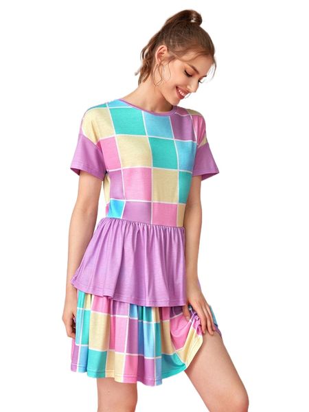 x moonsie asteria colorblock drop shoulder two layer hem dress z3t2#, Black;gray
x moonsie asteria colorblock drop shoulder two layer hem dress z3t2#, Black;gray