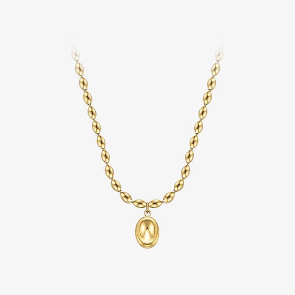 pendant necklaces enfashion oval bean gold color vintage stainless steel jewelry party holiday femme p213201 220428, Silver
pendant necklaces enfashion oval bean gold color vintage stainless steel jewelry party holiday femme p213201 220428, Silver