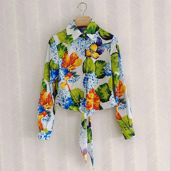 runway fashion women's t-shirt summer floral print elegant short cotton blouse, White
runway fashion women's t-shirt summer floral print elegant short cotton blouse, White