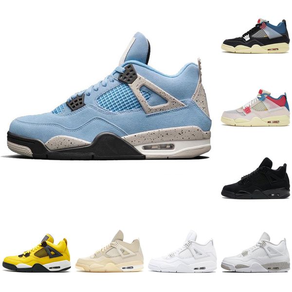 mens jumpman basketball shoes 4 4s designer sneakers sail obsidian unc silver toe black cat bred pure money starfish fire red trainers
mens jumpman basketball shoes 4 4s designer sneakers sail obsidian unc silver toe black cat bred pure money starfish fire red trainers
