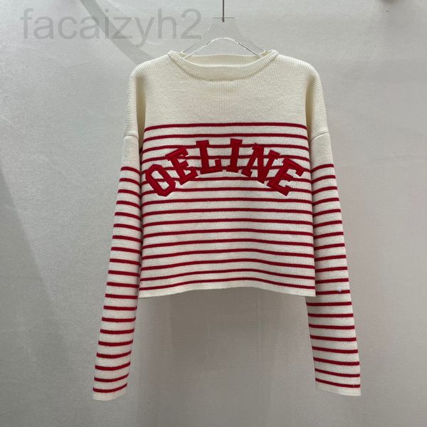 women's knits & tees designer chaopai silin's gentle and lovely letter stripe knitted sweater pxoz, White
women's knits & tees designer chaopai silin's gentle and lovely letter stripe knitted sweater pxoz, White