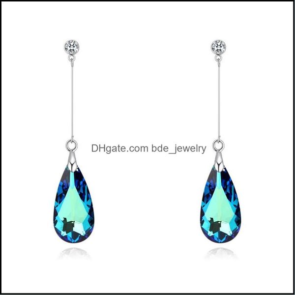 dangle chandelier crystal water drop earrings for women fashion long earring wedding jewelry delivery 2021 bdejewelry dh7kk, Silver
dangle chandelier crystal water drop earrings for women fashion long earring wedding jewelry delivery 2021 bdejewelry dh7kk, Silver