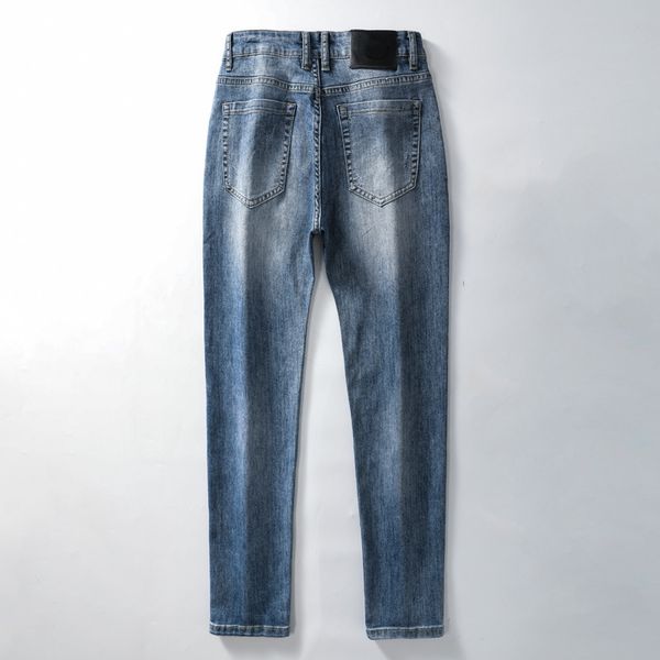 mens jeans classic luxury designer summer slim-fit stretch jean pants patch slim high-grade recycled water simple generous casual denim plus, Blue
mens jeans classic luxury designer summer slim-fit stretch jean pants patch slim high-grade recycled water simple generous casual denim plus, Blue