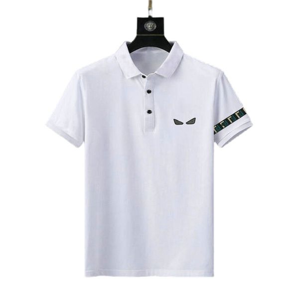 22ss designer polo reverse collar button quick drying breathable letter pattern summer casual top, Black;brown
22ss designer polo reverse collar button quick drying breathable letter pattern summer casual top, Black;brown