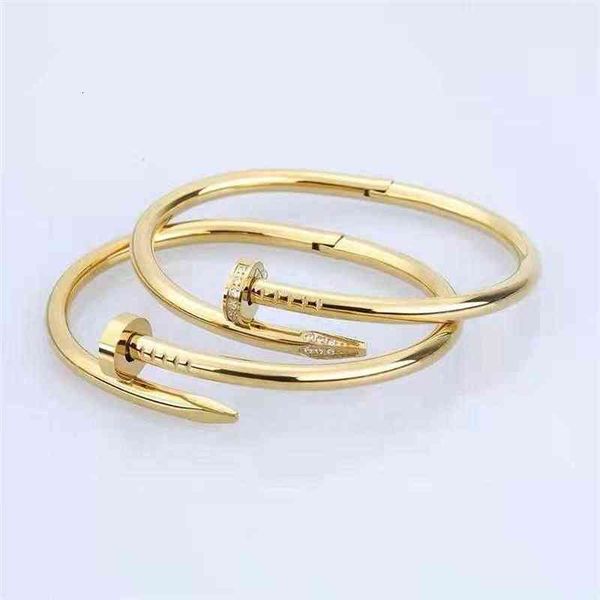 bangle bracelet designer bracelet luxury jewelry carti nail classic woman263a, Black
bangle bracelet designer bracelet luxury jewelry carti nail classic woman263a, Black