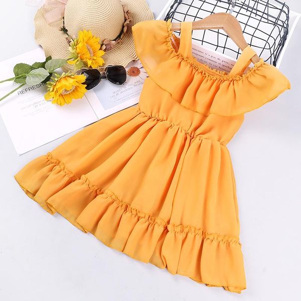 girl's dresses girls 2022 summer party dress baby yellow strap vestido children's princess clothing kids costume, Red;yellow
girl's dresses girls 2022 summer party dress baby yellow strap vestido children's princess clothing kids costume, Red;yellow