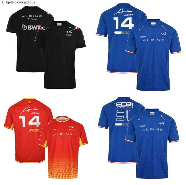 alpine f1 team 2022 t-shirt alonso 14 motorsport blue black racing jersey formula one car fan short sleeve breathable clothing kfn0, White;black
alpine f1 team 2022 t-shirt alonso 14 motorsport blue black racing jersey formula one car fan short sleeve breathable clothing kfn0, White;black