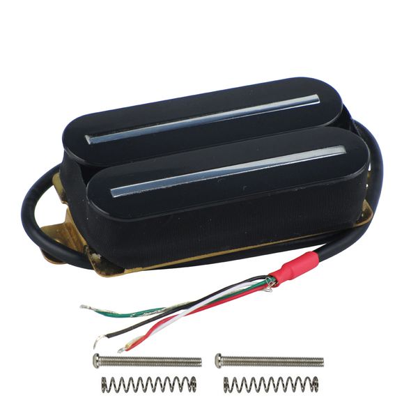 dual rail humbucker pickup electric guitar pickup black high output ceramic magnet 57mm 
dual rail humbucker pickup electric guitar pickup black high output ceramic magnet 57mm