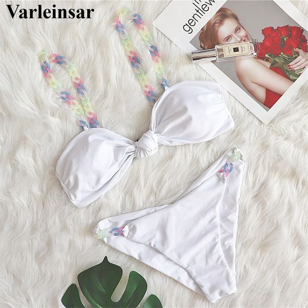 new scrunch butt knotted bikini women swimwear female swimsuit two-pieces bikini set padded bather bathing suit swim lady v3251, White;black
new scrunch butt knotted bikini women swimwear female swimsuit two-pieces bikini set padded bather bathing suit swim lady v3251, White;black