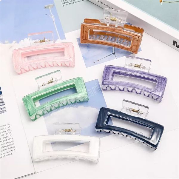length 8.5 cm drop oil color square hair clamp women hollow out resin plastic hair clips lady ponytail geometric medium hairpins headdress c, Slivery;golden
length 8.5 cm drop oil color square hair clamp women hollow out resin plastic hair clips lady ponytail geometric medium hairpins headdress c, Slivery;golden