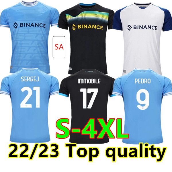 s-4xl 22 23 lazio soccer jerseys sergej 2022 2023 laz anniversary football shirt pedro luis alberto immobile men kids kits maglia da calcio, Black;yellow
s-4xl 22 23 lazio soccer jerseys sergej 2022 2023 laz anniversary football shirt pedro luis alberto immobile men kids kits maglia da calcio, Black;yellow