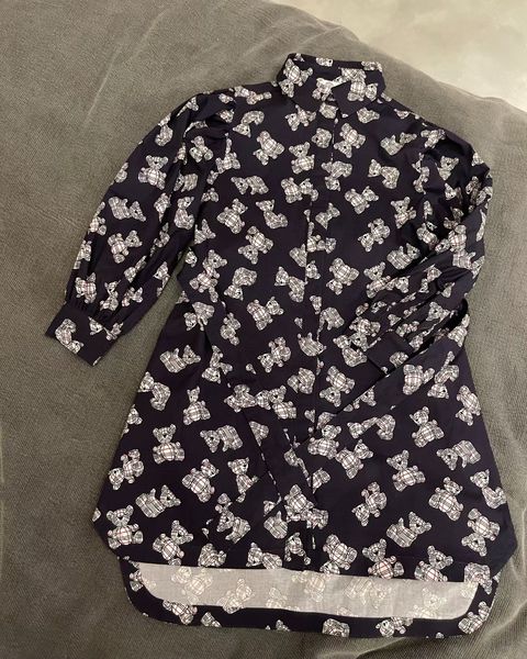 girl's dresses baby clothes bear shirt skirt with belt 100% cotton covered button puff turn-down collar long sleeve black size 100-160, Red;yellow
girl's dresses baby clothes bear shirt skirt with belt 100% cotton covered button puff turn-down collar long sleeve black size 100-160, Red;yellow