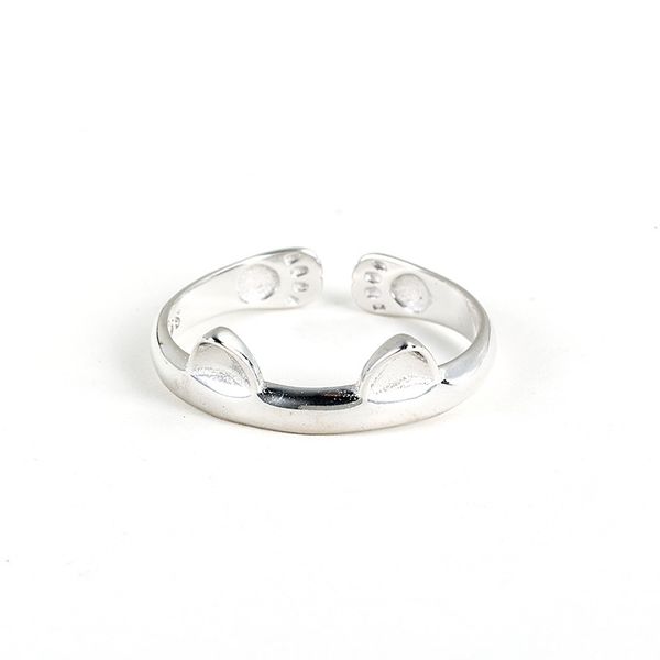 cluster rings sterling silver cat ear ring design cute s925 jewelry for women young girl child adjustable luster clustercluster, Golden;silver
cluster rings sterling silver cat ear ring design cute s925 jewelry for women young girl child adjustable luster clustercluster, Golden;silver
