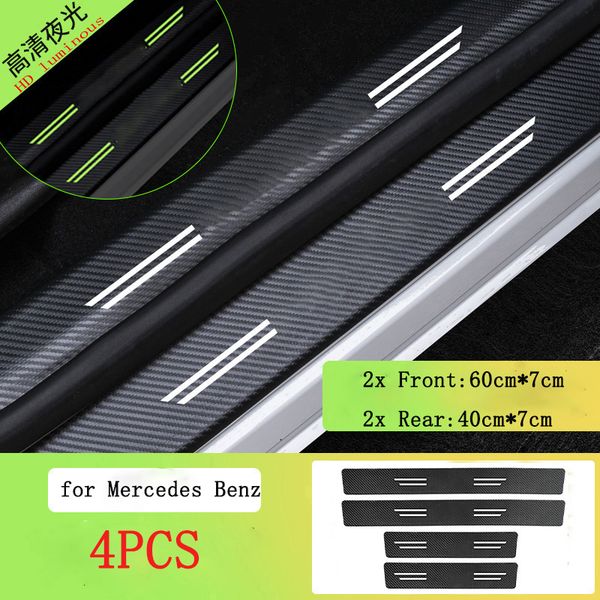 4pcs car door luminous sill anti scuff protector carbon fiber step cover for mercedes benz
4pcs car door luminous sill anti scuff protector carbon fiber step cover for mercedes benz