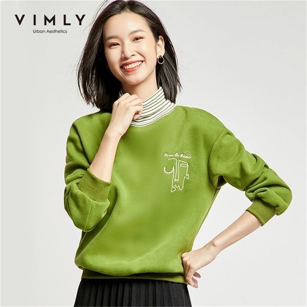 vimly autumn winter women turtleneck sweatshirt casual collar patchwork stripe long sleeve print female pullover 98756 201210, Black
vimly autumn winter women turtleneck sweatshirt casual collar patchwork stripe long sleeve print female pullover 98756 201210, Black