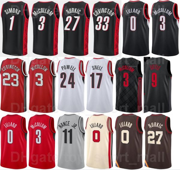 basketball screen printed 75th anniversary damian lillard jersey 0 jusuf nurkic 27 anfernee simons 1 nassir little 9 josh hart 11 drew, Black;red
basketball screen printed 75th anniversary damian lillard jersey 0 jusuf nurkic 27 anfernee simons 1 nassir little 9 josh hart 11 drew, Black;red