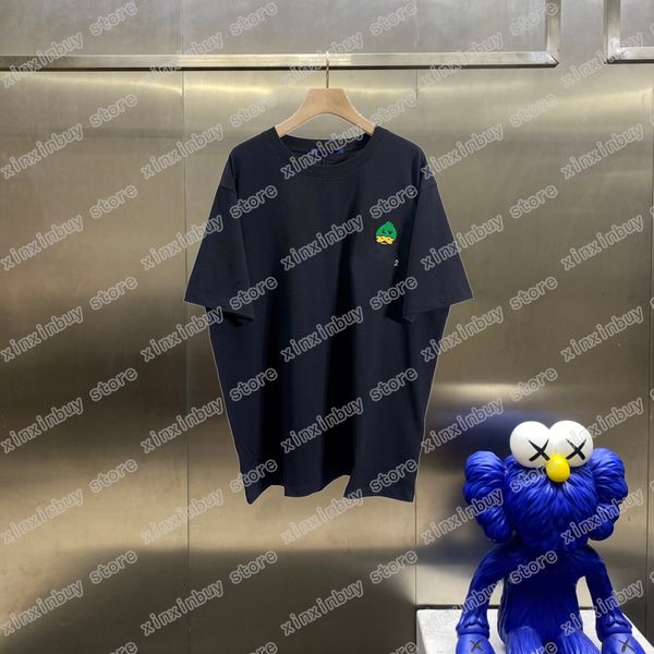 22ss men designers t shirt polo duck embroidery short sleeve man crew neck streetwear blue white black xinxinbuy xs
22ss men designers t shirt polo duck embroidery short sleeve man crew neck streetwear blue white black xinxinbuy xs