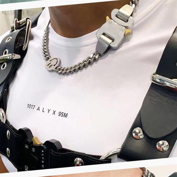 2020 1017 alyx studio logo metal chain necklace bracelet belts men women hip hop outdoor street accessories festival gift shi300i, Silver
2020 1017 alyx studio logo metal chain necklace bracelet belts men women hip hop outdoor street accessories festival gift shi300i, Silver