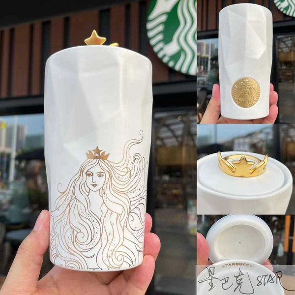 starbucks 50th anniversary cup 410ml pisces tail crown shape double-layer mug ceramic coffee cup
starbucks 50th anniversary cup 410ml pisces tail crown shape double-layer mug ceramic coffee cup