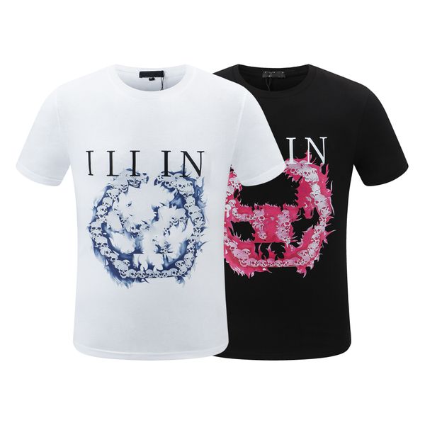 2022 skeleton designer men's european paris embroidery short sleeve fashion cotton t-shirt lovely angel brown bear animal skeleton pira, White;black
2022 skeleton designer men's european paris embroidery short sleeve fashion cotton t-shirt lovely angel brown bear animal skeleton pira, White;black