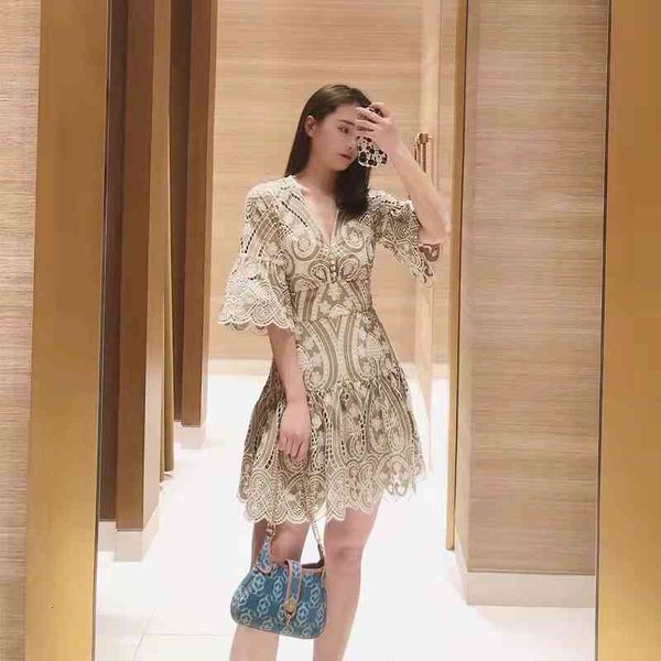 casual dresses s family v-neck lace hook flower hollowed out flounce flare sleeve seven point dress, Black;gray
casual dresses s family v-neck lace hook flower hollowed out flounce flare sleeve seven point dress, Black;gray