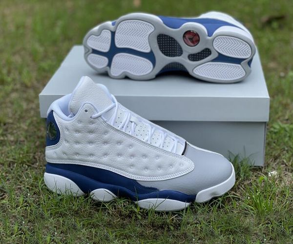 authentic quality 13 french blue men basketball shoes real carbon fiber 13s white french blue-grey outdoor sports sneakers with original box
authentic quality 13 french blue men basketball shoes real carbon fiber 13s white french blue-grey outdoor sports sneakers with original box