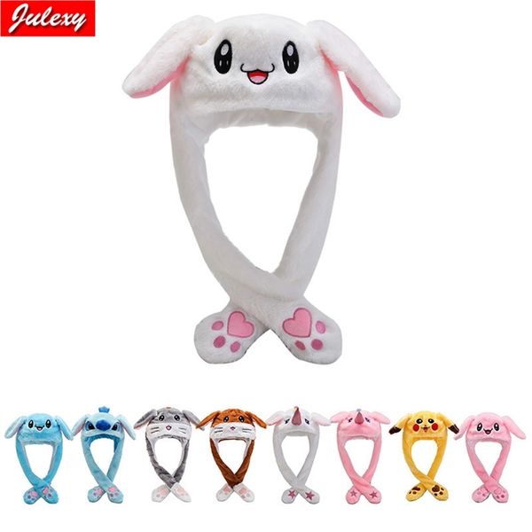 moving ears cute cartoon toy kawaii funny birthday gift bunny plush cap winter hat for kids girlfriend 220702, Blue;gray
moving ears cute cartoon toy kawaii funny birthday gift bunny plush cap winter hat for kids girlfriend 220702, Blue;gray