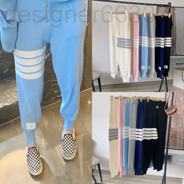 women's jeans designer spring and summer tb male female couples leisure knitting ice hemp leggings four bar sports pants trend 7e7c, Blue
women's jeans designer spring and summer tb male female couples leisure knitting ice hemp leggings four bar sports pants trend 7e7c, Blue