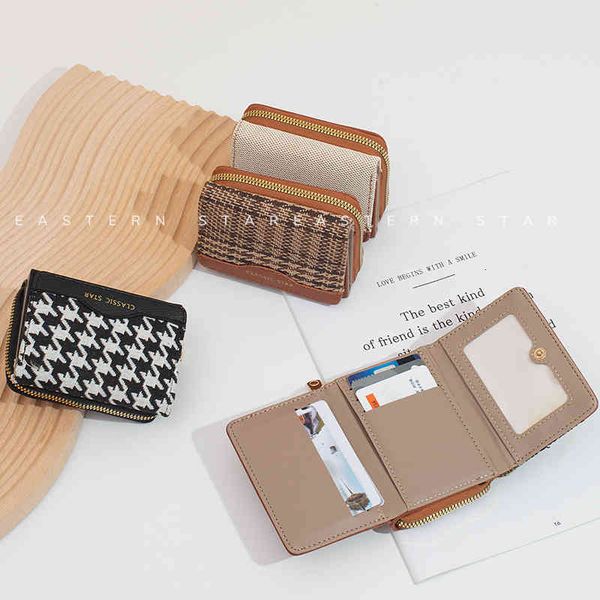wallets bags handbags wallet women's short 2022 fashion bag change zipper lattice multi card slot clip thousand bird, Red;black
wallets bags handbags wallet women's short 2022 fashion bag change zipper lattice multi card slot clip thousand bird, Red;black