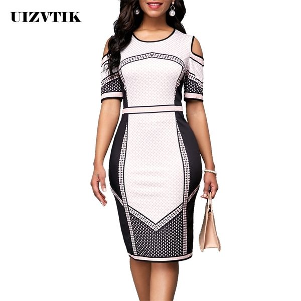 summer dress women casual plus size slim print office bodycon dresses elegant vintage off shoulder party dress white y200102, White;black
summer dress women casual plus size slim print office bodycon dresses elegant vintage off shoulder party dress white y200102, White;black
