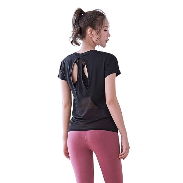 women's crew neck yoga summer open back patchwork solid color samurai black green mesh yoga gym workout running tee tshirt short sleeve, White
women's crew neck yoga summer open back patchwork solid color samurai black green mesh yoga gym workout running tee tshirt short sleeve, White