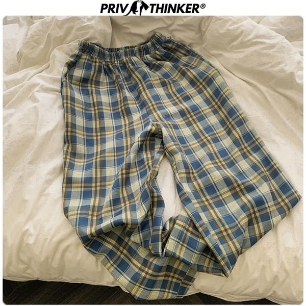 privathinker harajuku men's plaid pants korean men casual straight pants women wear fashion straight pants 201128, Black
privathinker harajuku men's plaid pants korean men casual straight pants women wear fashion straight pants 201128, Black